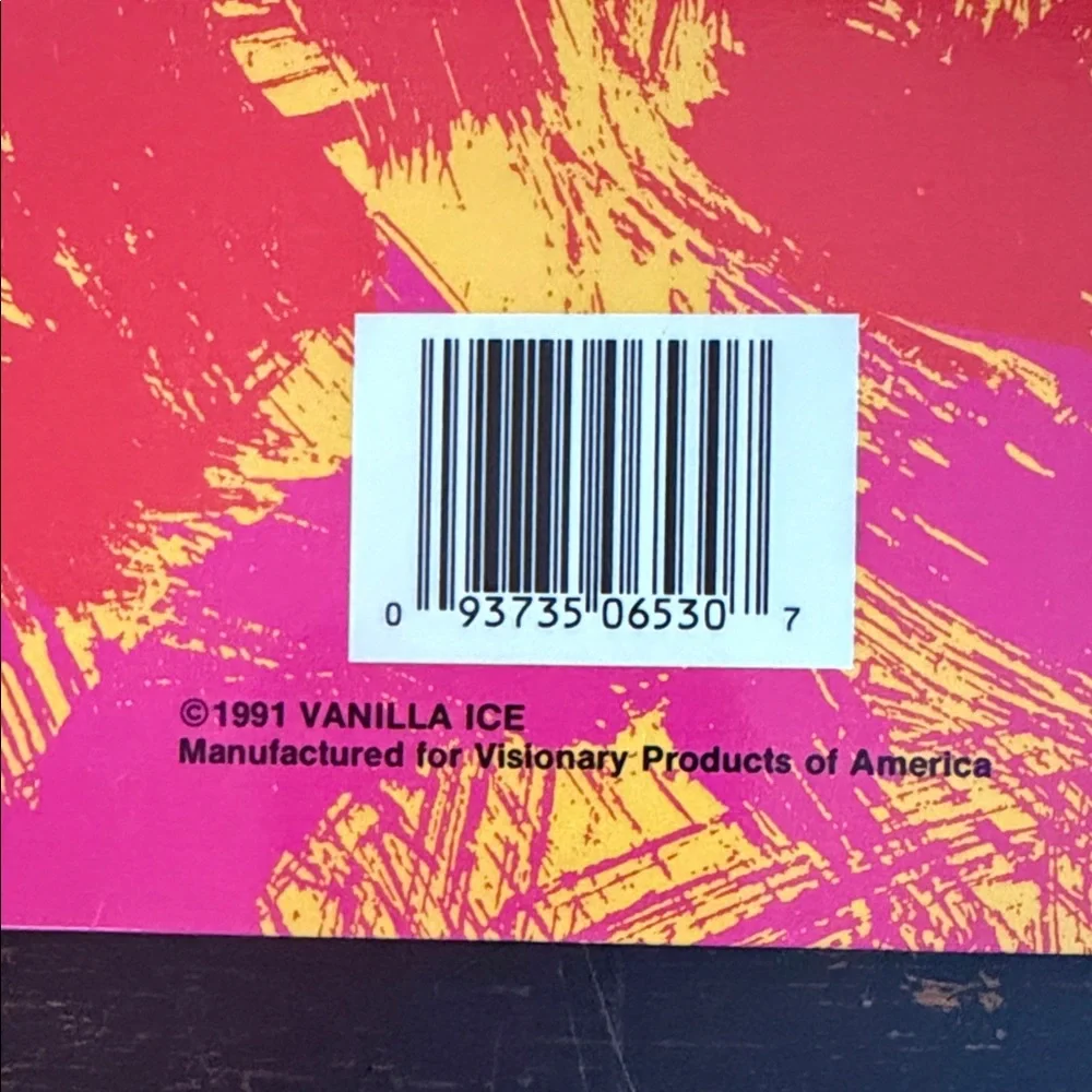 Vintage 90s Vanilla Ice folder for organizing sketches & paperwork office/school